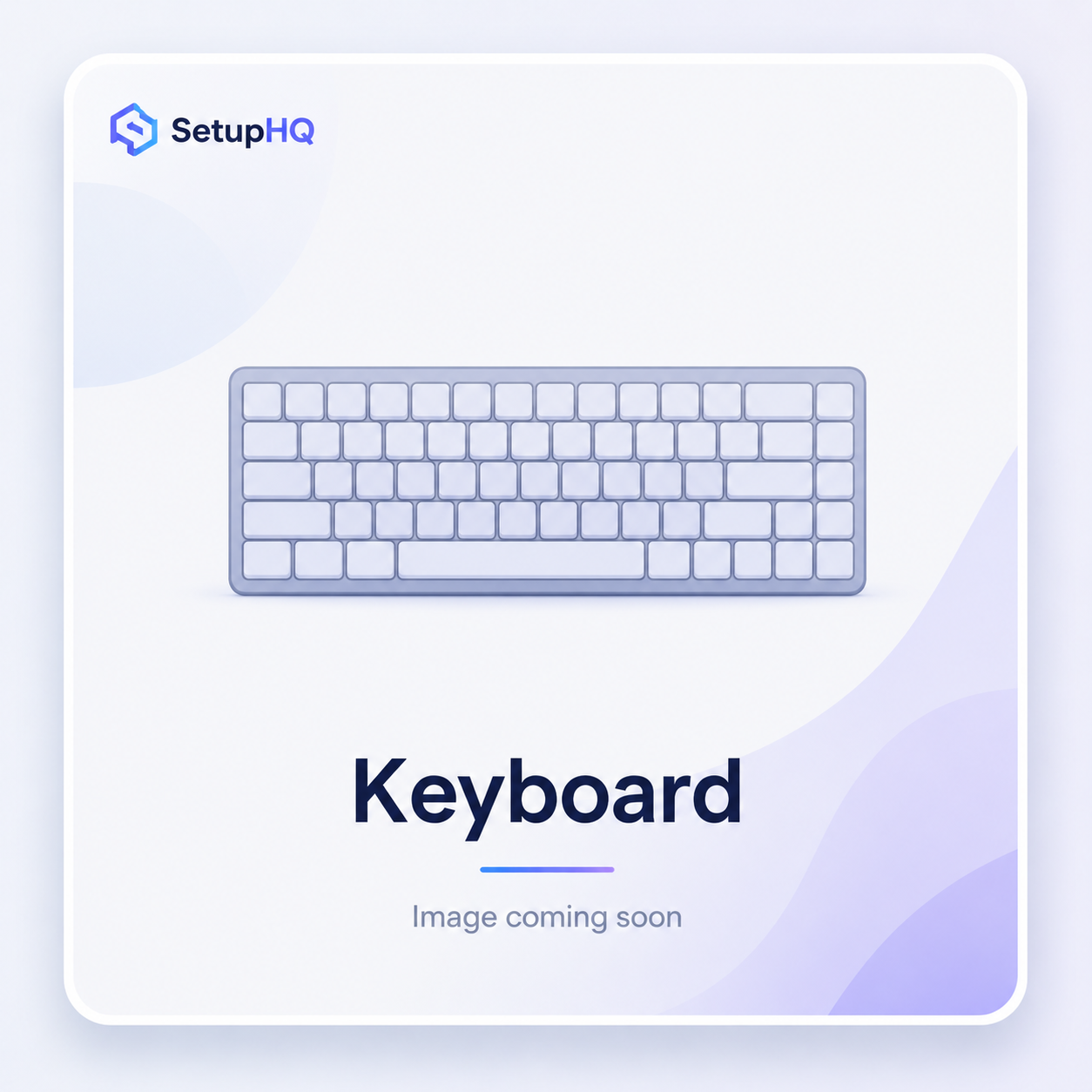 Keyboard placeholder image for Corsair K55 CORE RGB Gaming Keyboard